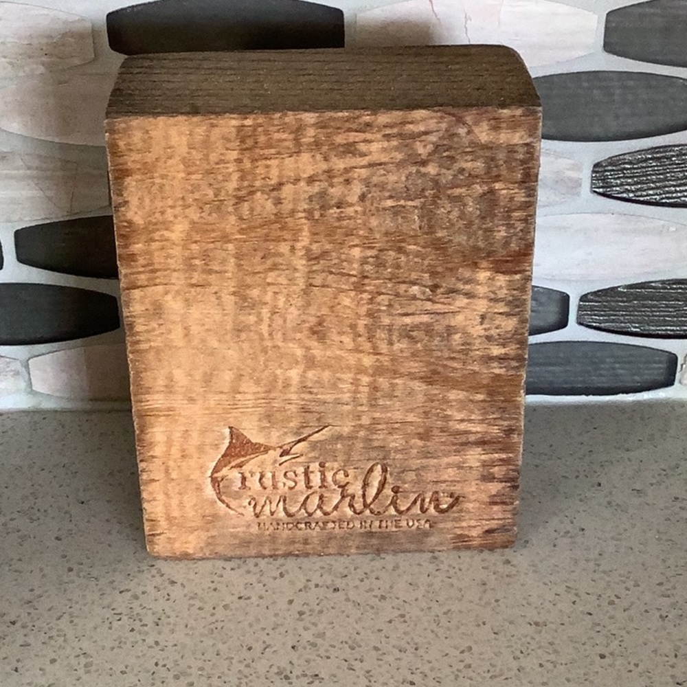 Rustic Block-Boho Heart - Picture 2 of 2